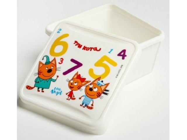 Ланч-бокс Три кота Обучайка 450 мл 1224